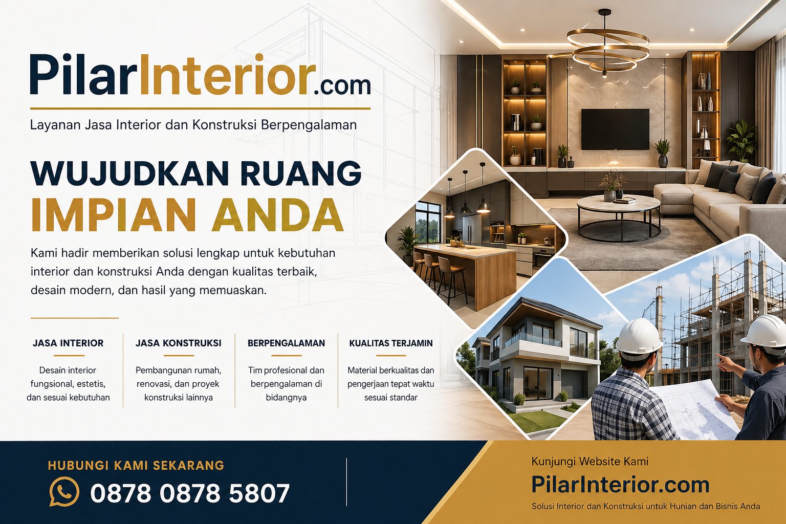 Jasa Desain Interior Rumah, Apartemen, Cafe, Kantor, Kitchen Set Harga Murah dan Transparan | Kontraktor Interior Berpengalaman dan Terbaik | Kontraktor Interior Kantor Jakarta | Kontraktor Interior Kantor Bandung | Kontraktor Interior Kantor Semarang | Kontraktor Interior Kantor Surabaya | Kontraktor Interior Kantor Medan | Kontraktor Interior Kantor Serang | Kontraktor Interior Kantor Palembang | Kontraktor Interior Kantor Pontianak